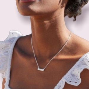 The 2bandits Athens Bar Iridescent Necklace